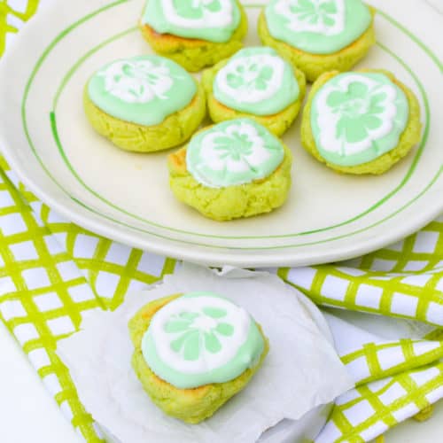 Key Lime Cookie Recipe [Easy cake mix cookies!] Sydney Love's Kitchen
