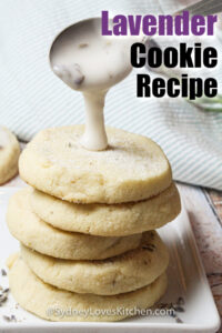 Lavender Cookie Recipe - Sydney Love's Kitchen