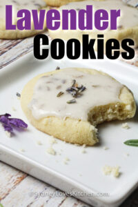 Lavender Cookie Recipe - Sydney Love's Kitchen